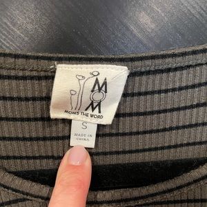 Moms the word sweater